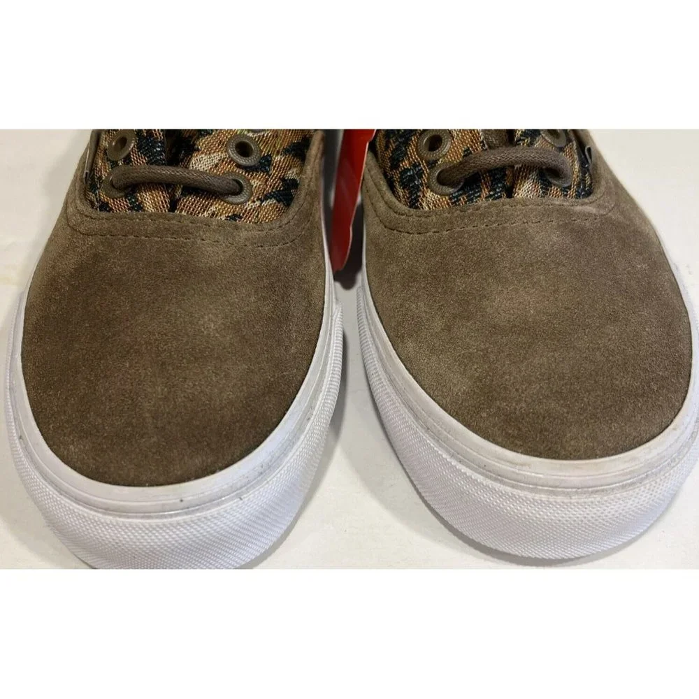 New Vans‎ Era 59 + (Italian Weave) Lace Teak/ Suede Men's Sk8 Mens 7 Women’s 8.5
